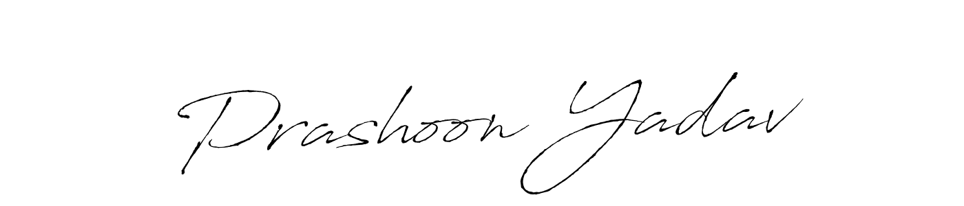 This is the best signature style for the Prashoon Yadav name. Also you like these signature font (Antro_Vectra). Mix name signature. Prashoon Yadav signature style 6 images and pictures png