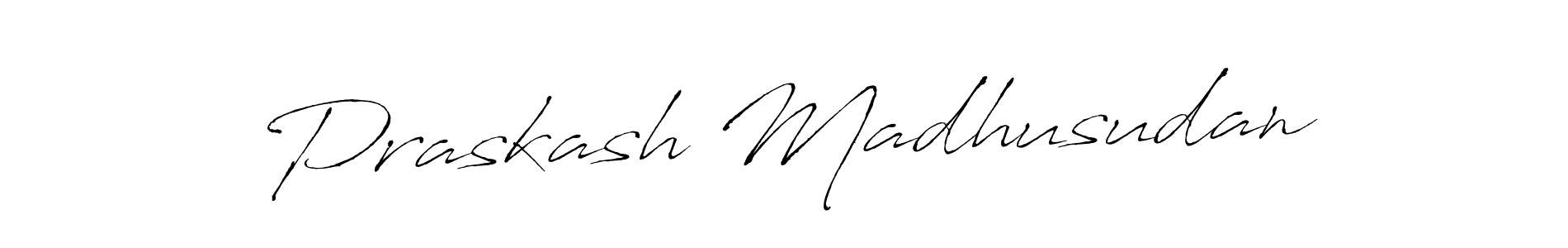 Make a beautiful signature design for name Praskash Madhusudan. Use this online signature maker to create a handwritten signature for free. Praskash Madhusudan signature style 6 images and pictures png