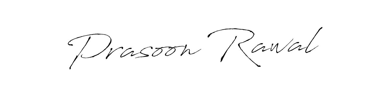 The best way (Antro_Vectra) to make a short signature is to pick only two or three words in your name. The name Prasoon Rawal include a total of six letters. For converting this name. Prasoon Rawal signature style 6 images and pictures png