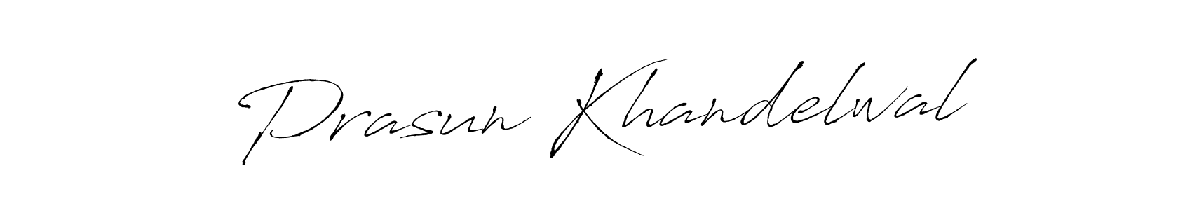 Similarly Antro_Vectra is the best handwritten signature design. Signature creator online .You can use it as an online autograph creator for name Prasun Khandelwal. Prasun Khandelwal signature style 6 images and pictures png