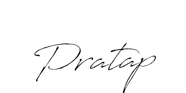 Make a beautiful signature design for name Pratap. With this signature (Antro_Vectra) style, you can create a handwritten signature for free. Pratap signature style 6 images and pictures png