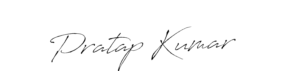 Make a beautiful signature design for name Pratap Kumar. With this signature (Antro_Vectra) style, you can create a handwritten signature for free. Pratap Kumar signature style 6 images and pictures png