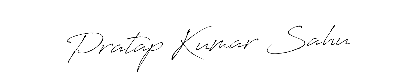 How to make Pratap Kumar Sahu signature? Antro_Vectra is a professional autograph style. Create handwritten signature for Pratap Kumar Sahu name. Pratap Kumar Sahu signature style 6 images and pictures png