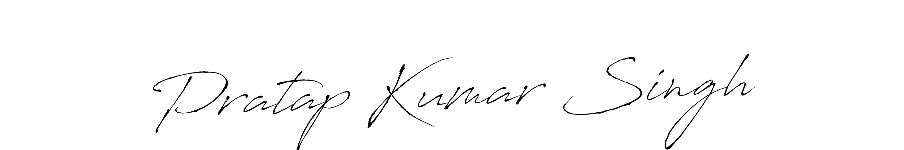 Also we have Pratap Kumar Singh name is the best signature style. Create professional handwritten signature collection using Antro_Vectra autograph style. Pratap Kumar Singh signature style 6 images and pictures png