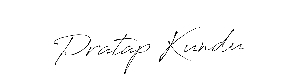 Make a beautiful signature design for name Pratap Kundu. With this signature (Antro_Vectra) style, you can create a handwritten signature for free. Pratap Kundu signature style 6 images and pictures png