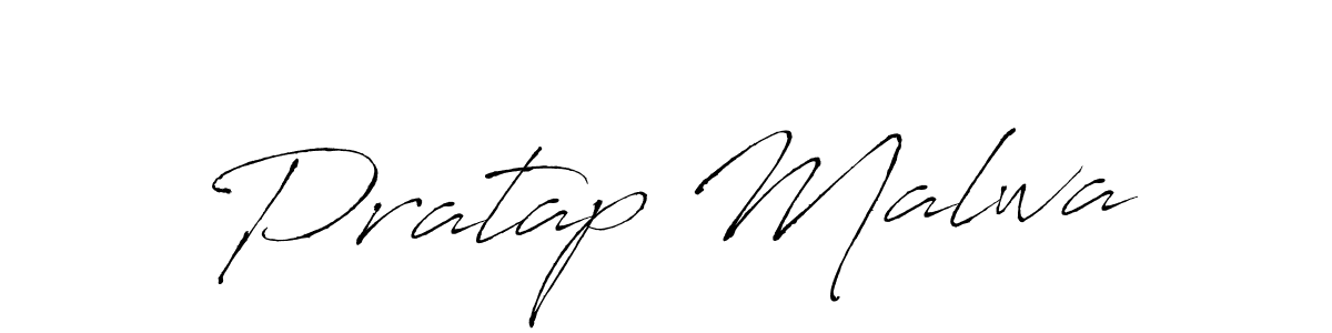 Pratap Malwa stylish signature style. Best Handwritten Sign (Antro_Vectra) for my name. Handwritten Signature Collection Ideas for my name Pratap Malwa. Pratap Malwa signature style 6 images and pictures png