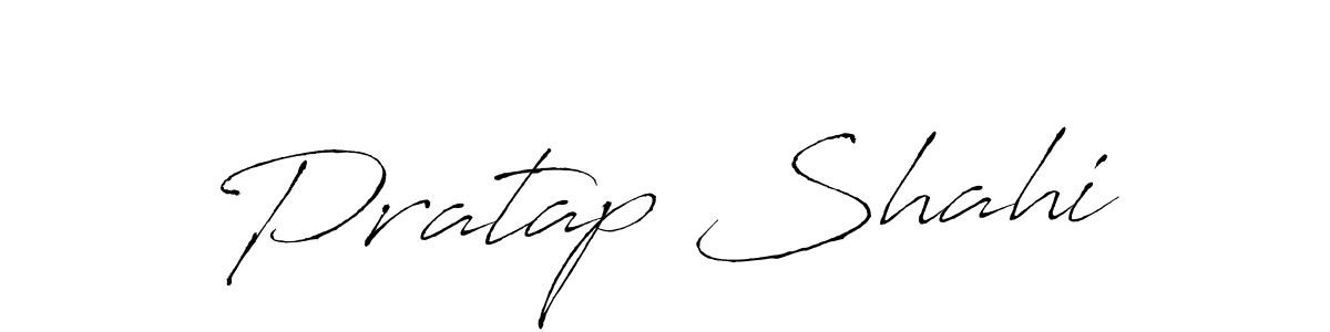 The best way (Antro_Vectra) to make a short signature is to pick only two or three words in your name. The name Pratap Shahi include a total of six letters. For converting this name. Pratap Shahi signature style 6 images and pictures png