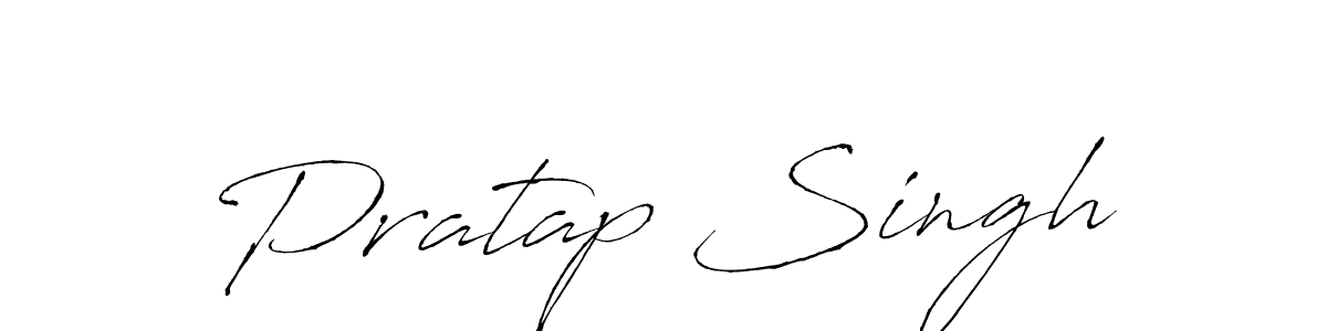 Pratap Singh stylish signature style. Best Handwritten Sign (Antro_Vectra) for my name. Handwritten Signature Collection Ideas for my name Pratap Singh. Pratap Singh signature style 6 images and pictures png