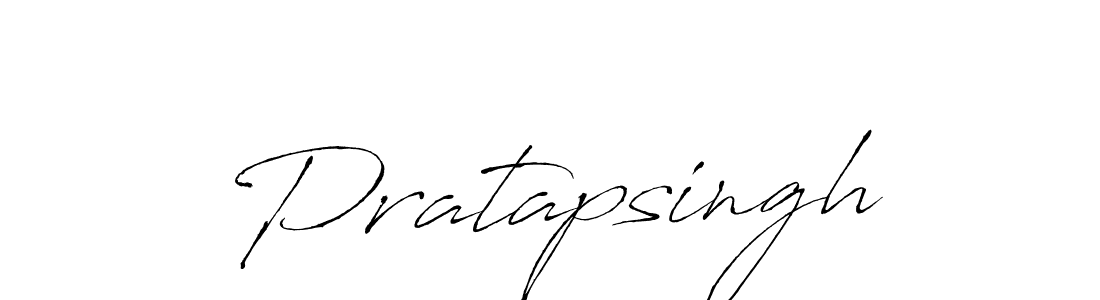 Also we have Pratapsingh name is the best signature style. Create professional handwritten signature collection using Antro_Vectra autograph style. Pratapsingh signature style 6 images and pictures png