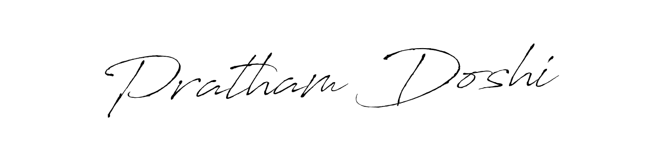 Also we have Pratham Doshi name is the best signature style. Create professional handwritten signature collection using Antro_Vectra autograph style. Pratham Doshi signature style 6 images and pictures png