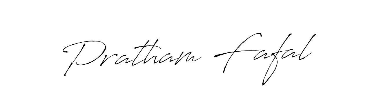 Use a signature maker to create a handwritten signature online. With this signature software, you can design (Antro_Vectra) your own signature for name Pratham Fafal. Pratham Fafal signature style 6 images and pictures png