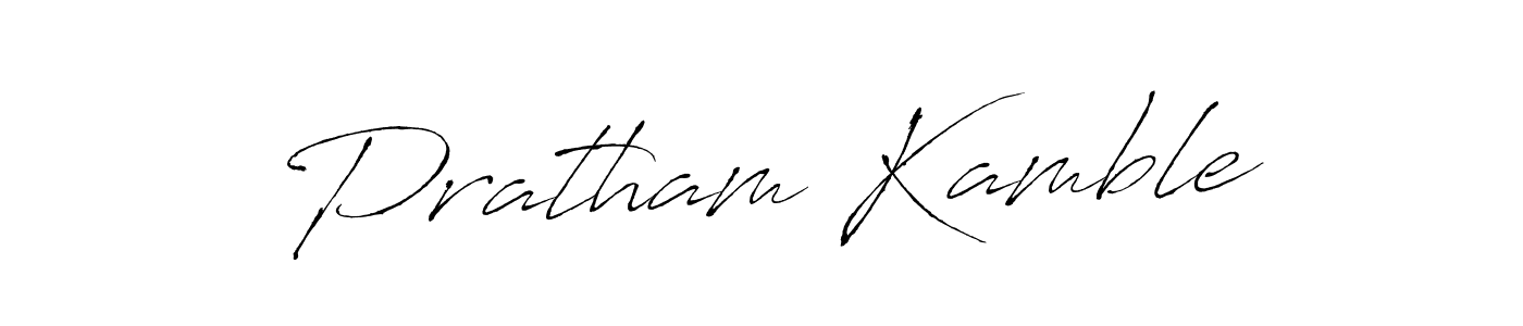 You can use this online signature creator to create a handwritten signature for the name Pratham Kamble. This is the best online autograph maker. Pratham Kamble signature style 6 images and pictures png