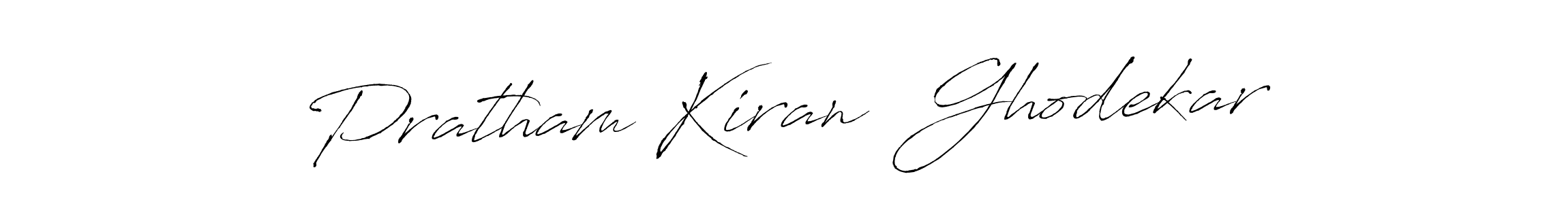 It looks lik you need a new signature style for name Pratham Kiran  Ghodekar. Design unique handwritten (Antro_Vectra) signature with our free signature maker in just a few clicks. Pratham Kiran  Ghodekar signature style 6 images and pictures png