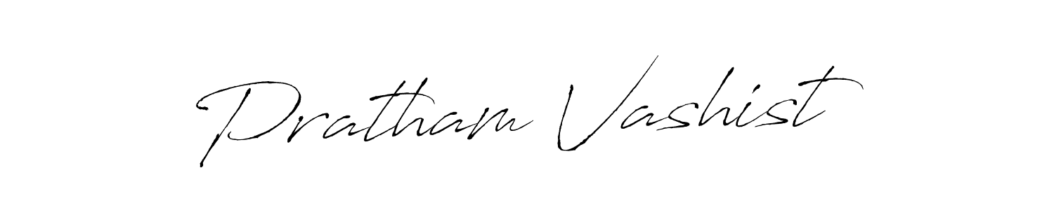 The best way (Antro_Vectra) to make a short signature is to pick only two or three words in your name. The name Pratham Vashist include a total of six letters. For converting this name. Pratham Vashist signature style 6 images and pictures png