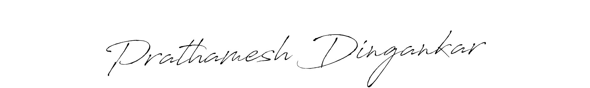 Antro_Vectra is a professional signature style that is perfect for those who want to add a touch of class to their signature. It is also a great choice for those who want to make their signature more unique. Get Prathamesh Dingankar name to fancy signature for free. Prathamesh Dingankar signature style 6 images and pictures png