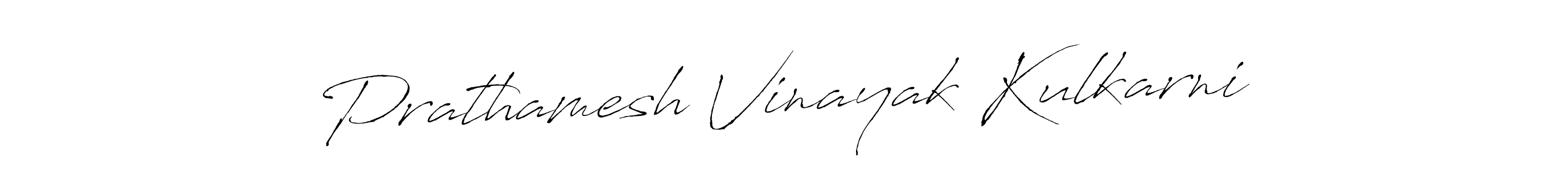 Make a beautiful signature design for name Prathamesh Vinayak Kulkarni. With this signature (Antro_Vectra) style, you can create a handwritten signature for free. Prathamesh Vinayak Kulkarni signature style 6 images and pictures png