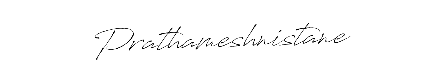 Make a beautiful signature design for name Prathameshnistane. With this signature (Antro_Vectra) style, you can create a handwritten signature for free. Prathameshnistane signature style 6 images and pictures png