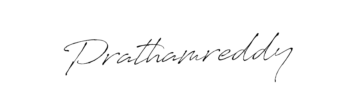 How to make Prathamreddy signature? Antro_Vectra is a professional autograph style. Create handwritten signature for Prathamreddy name. Prathamreddy signature style 6 images and pictures png