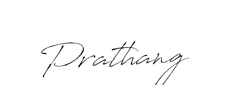 Make a beautiful signature design for name Prathang. With this signature (Antro_Vectra) style, you can create a handwritten signature for free. Prathang signature style 6 images and pictures png