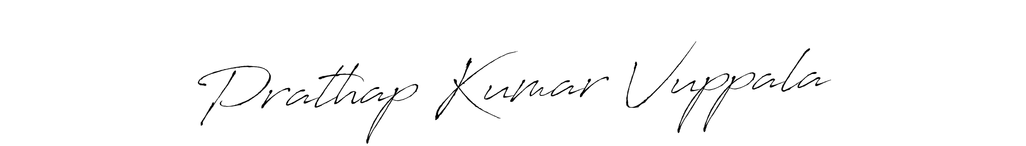 Antro_Vectra is a professional signature style that is perfect for those who want to add a touch of class to their signature. It is also a great choice for those who want to make their signature more unique. Get Prathap Kumar Vuppala name to fancy signature for free. Prathap Kumar Vuppala signature style 6 images and pictures png
