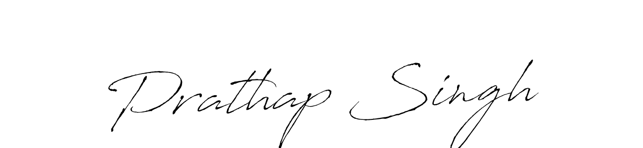 How to make Prathap Singh name signature. Use Antro_Vectra style for creating short signs online. This is the latest handwritten sign. Prathap Singh signature style 6 images and pictures png