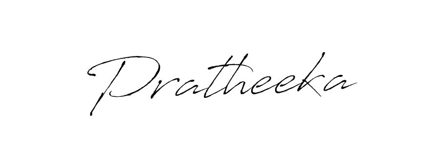 How to make Pratheeka name signature. Use Antro_Vectra style for creating short signs online. This is the latest handwritten sign. Pratheeka signature style 6 images and pictures png