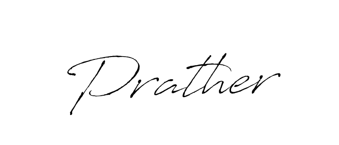 Also we have Prather name is the best signature style. Create professional handwritten signature collection using Antro_Vectra autograph style. Prather signature style 6 images and pictures png