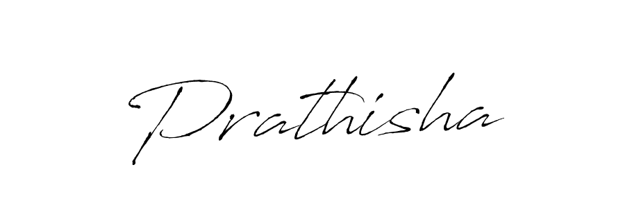 Create a beautiful signature design for name Prathisha. With this signature (Antro_Vectra) fonts, you can make a handwritten signature for free. Prathisha signature style 6 images and pictures png