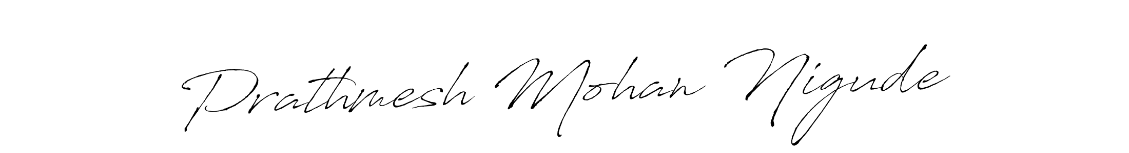 if you are searching for the best signature style for your name Prathmesh Mohan Nigude. so please give up your signature search. here we have designed multiple signature styles  using Antro_Vectra. Prathmesh Mohan Nigude signature style 6 images and pictures png