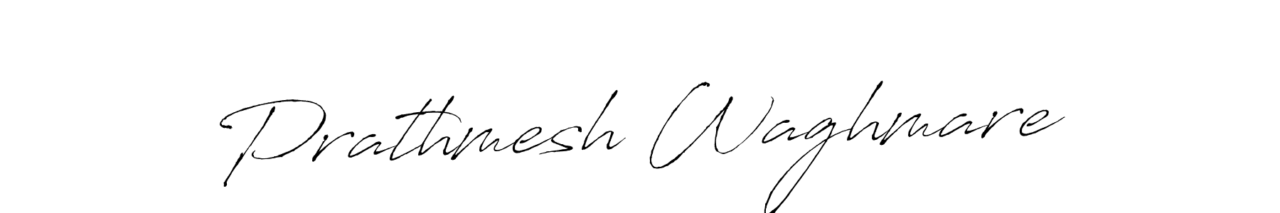 Create a beautiful signature design for name Prathmesh Waghmare. With this signature (Antro_Vectra) fonts, you can make a handwritten signature for free. Prathmesh Waghmare signature style 6 images and pictures png