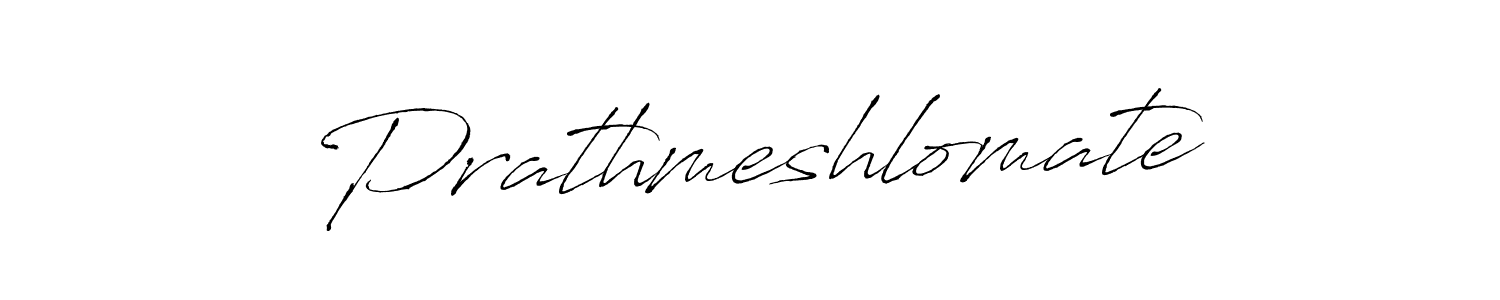 Create a beautiful signature design for name Prathmeshlomate. With this signature (Antro_Vectra) fonts, you can make a handwritten signature for free. Prathmeshlomate signature style 6 images and pictures png