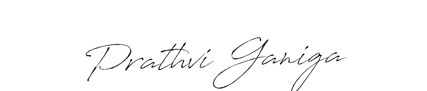 It looks lik you need a new signature style for name Prathvi Ganiga. Design unique handwritten (Antro_Vectra) signature with our free signature maker in just a few clicks. Prathvi Ganiga signature style 6 images and pictures png