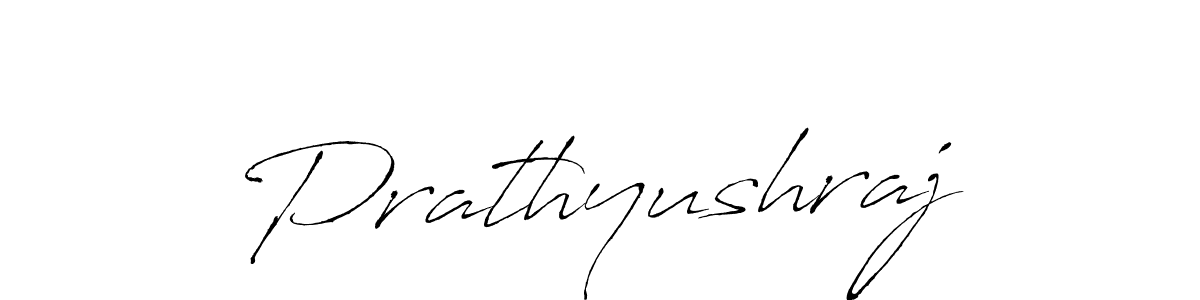 Also we have Prathyushraj name is the best signature style. Create professional handwritten signature collection using Antro_Vectra autograph style. Prathyushraj signature style 6 images and pictures png