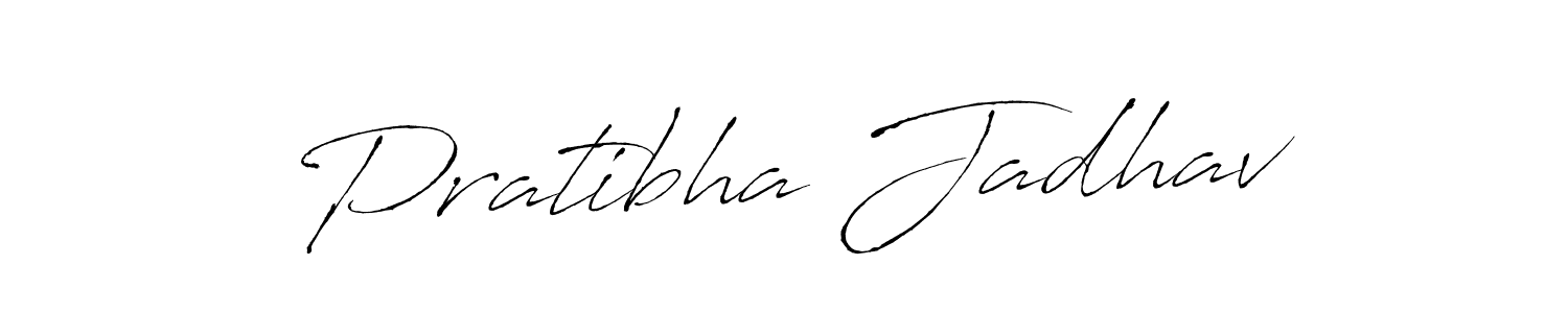 This is the best signature style for the Pratibha Jadhav name. Also you like these signature font (Antro_Vectra). Mix name signature. Pratibha Jadhav signature style 6 images and pictures png