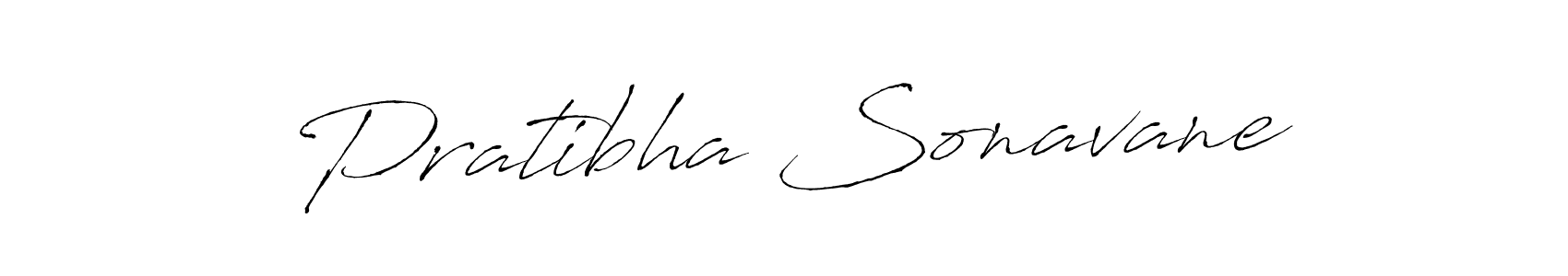 Create a beautiful signature design for name Pratibha Sonavane. With this signature (Antro_Vectra) fonts, you can make a handwritten signature for free. Pratibha Sonavane signature style 6 images and pictures png
