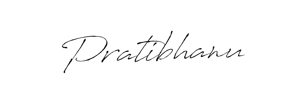 How to make Pratibhanu name signature. Use Antro_Vectra style for creating short signs online. This is the latest handwritten sign. Pratibhanu signature style 6 images and pictures png