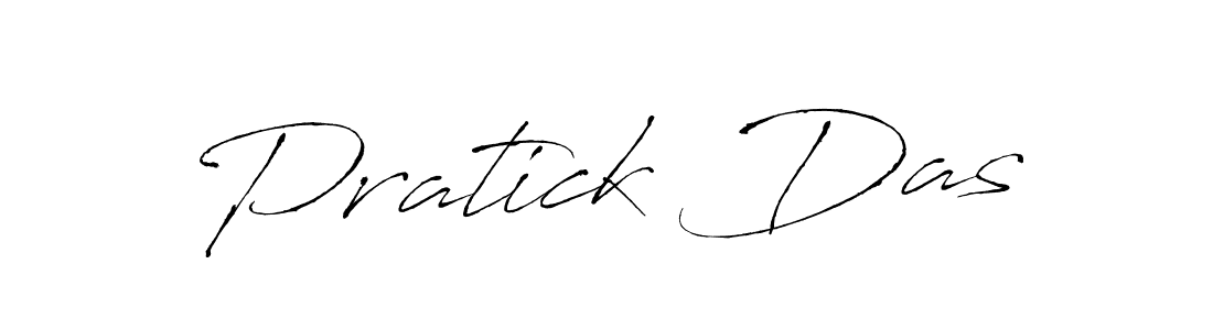 How to make Pratick Das name signature. Use Antro_Vectra style for creating short signs online. This is the latest handwritten sign. Pratick Das signature style 6 images and pictures png