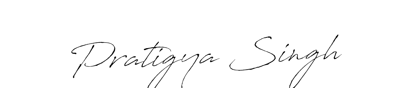 Antro_Vectra is a professional signature style that is perfect for those who want to add a touch of class to their signature. It is also a great choice for those who want to make their signature more unique. Get Pratigya Singh name to fancy signature for free. Pratigya Singh signature style 6 images and pictures png