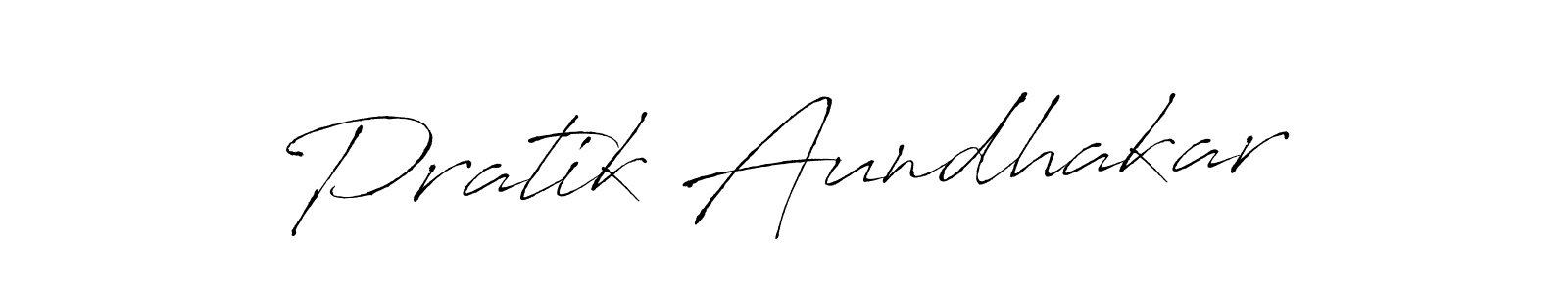 The best way (Antro_Vectra) to make a short signature is to pick only two or three words in your name. The name Pratik Aundhakar include a total of six letters. For converting this name. Pratik Aundhakar signature style 6 images and pictures png