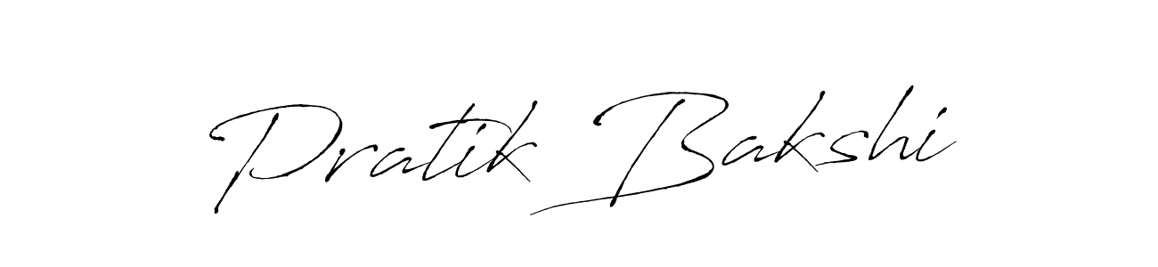 Use a signature maker to create a handwritten signature online. With this signature software, you can design (Antro_Vectra) your own signature for name Pratik Bakshi. Pratik Bakshi signature style 6 images and pictures png