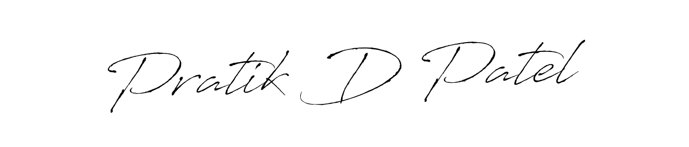 Also You can easily find your signature by using the search form. We will create Pratik D Patel name handwritten signature images for you free of cost using Antro_Vectra sign style. Pratik D Patel signature style 6 images and pictures png