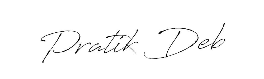 How to Draw Pratik Deb signature style? Antro_Vectra is a latest design signature styles for name Pratik Deb. Pratik Deb signature style 6 images and pictures png