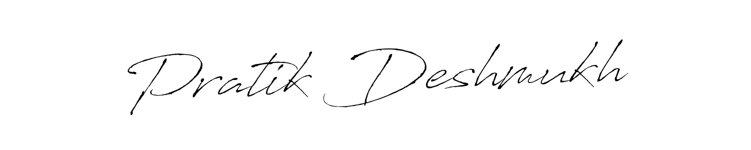 Also You can easily find your signature by using the search form. We will create Pratik Deshmukh name handwritten signature images for you free of cost using Antro_Vectra sign style. Pratik Deshmukh signature style 6 images and pictures png