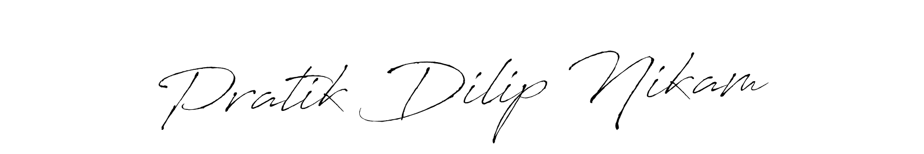 Make a beautiful signature design for name Pratik Dilip Nikam. Use this online signature maker to create a handwritten signature for free. Pratik Dilip Nikam signature style 6 images and pictures png