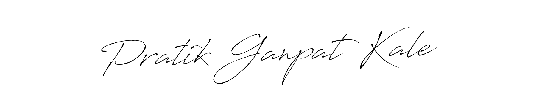 How to make Pratik Ganpat Kale signature? Antro_Vectra is a professional autograph style. Create handwritten signature for Pratik Ganpat Kale name. Pratik Ganpat Kale signature style 6 images and pictures png