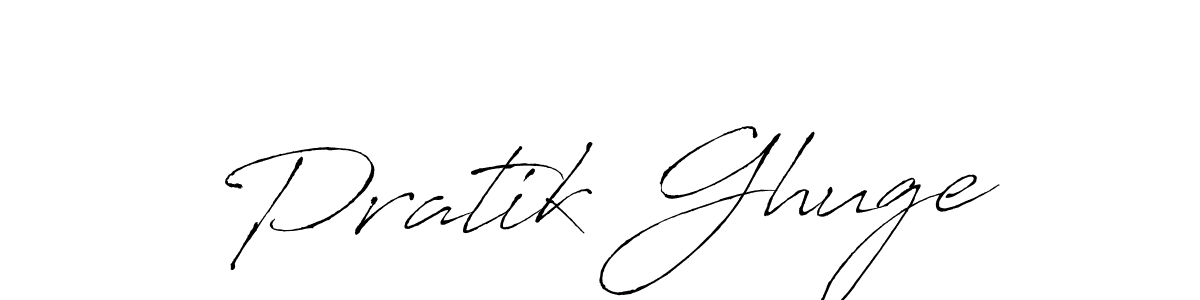 It looks lik you need a new signature style for name Pratik Ghuge. Design unique handwritten (Antro_Vectra) signature with our free signature maker in just a few clicks. Pratik Ghuge signature style 6 images and pictures png