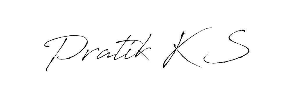 Best and Professional Signature Style for Pratik K S. Antro_Vectra Best Signature Style Collection. Pratik K S signature style 6 images and pictures png