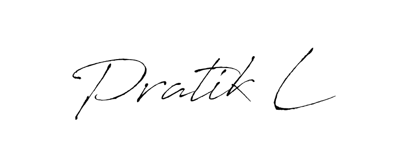 Once you've used our free online signature maker to create your best signature Antro_Vectra style, it's time to enjoy all of the benefits that Pratik L name signing documents. Pratik L signature style 6 images and pictures png