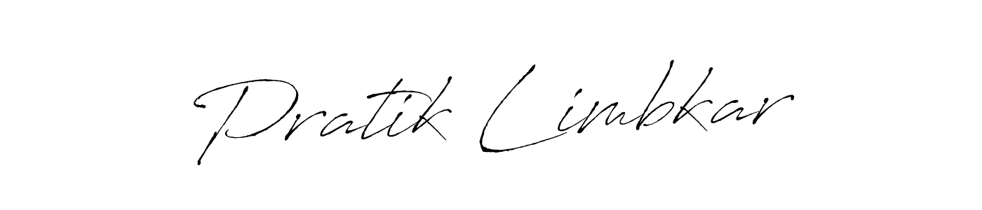 Create a beautiful signature design for name Pratik Limbkar. With this signature (Antro_Vectra) fonts, you can make a handwritten signature for free. Pratik Limbkar signature style 6 images and pictures png