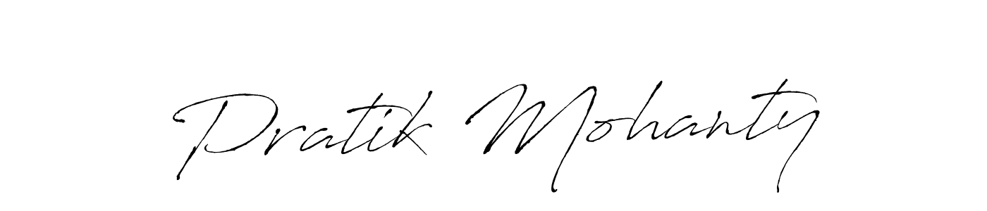 Use a signature maker to create a handwritten signature online. With this signature software, you can design (Antro_Vectra) your own signature for name Pratik Mohanty. Pratik Mohanty signature style 6 images and pictures png